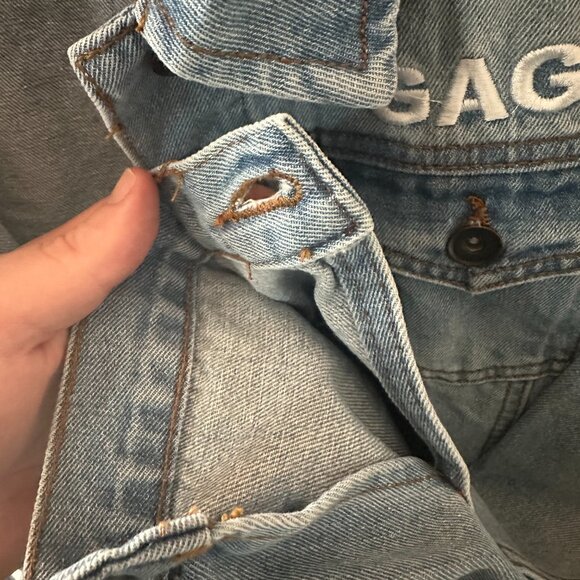 GAGA Lady Gaga Joanne Tour Limited Edition Jean Jacket   *Kids XL Size* - Picture 11 of 14